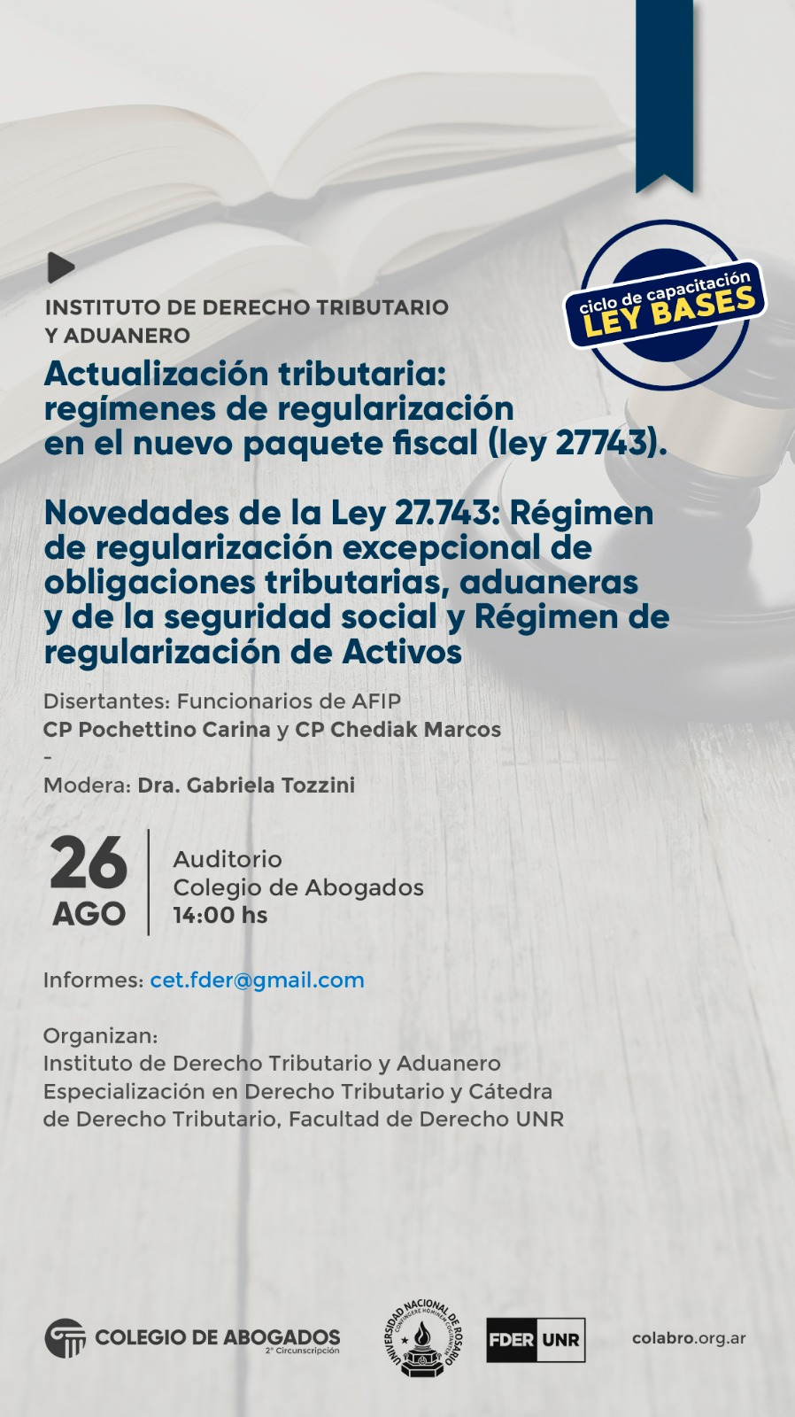 Actualización tributaria: regímenes de regularización en el nuevo paquete fiscal (ley 27743) - 26/08/2024